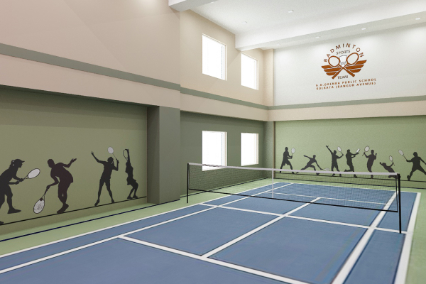 GD Goenka Infrastructure - Badminton Court